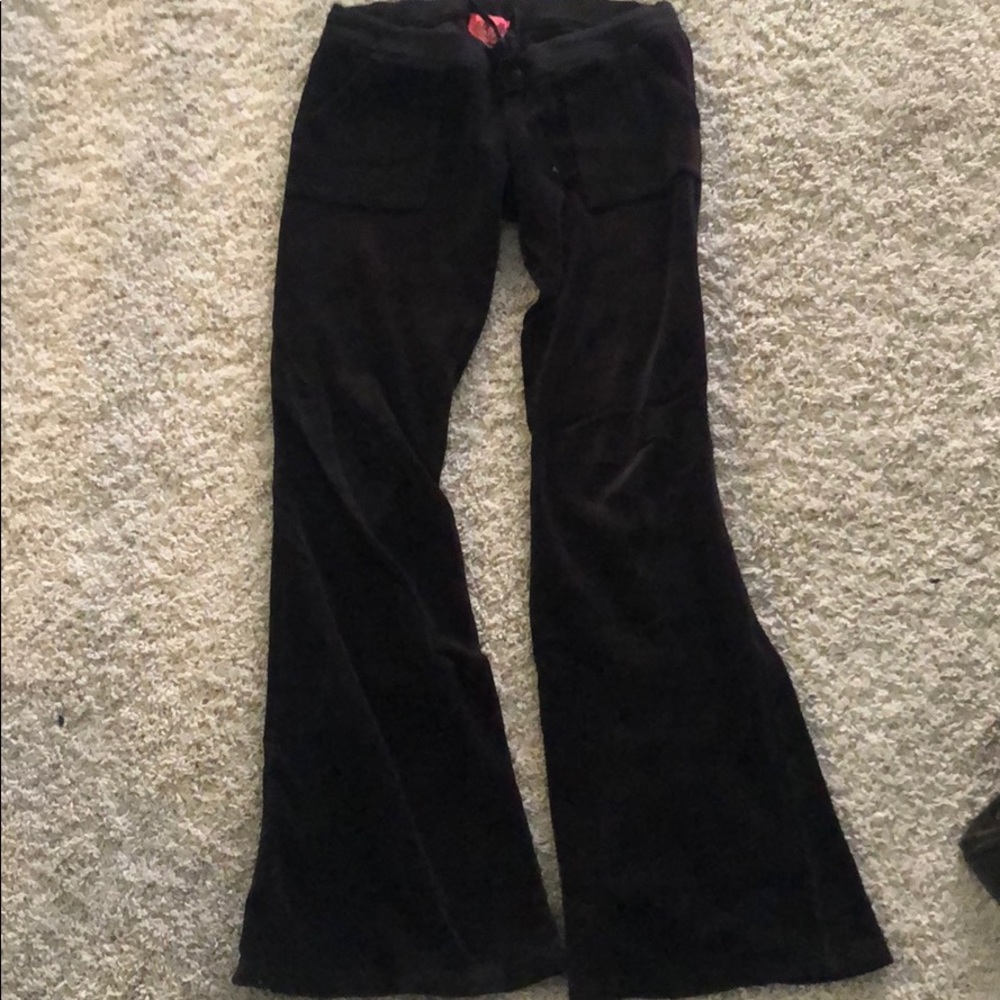 JUICY VELOUR BELL SWEATPANTS!!